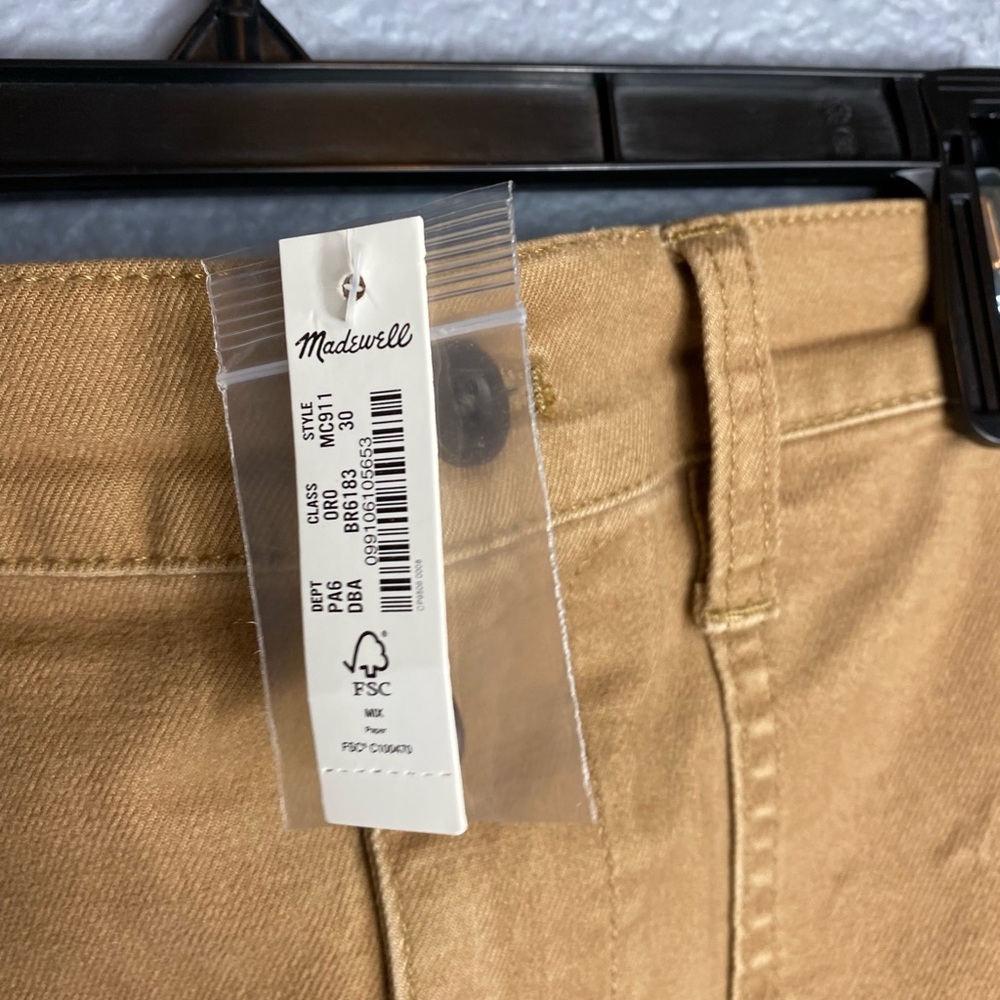 NWT Madewell The Perfect Vintage Military Short - Picture 9 of 9